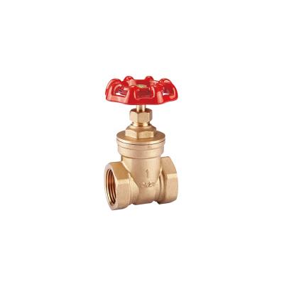 China Water Control China Supplier Brass 1/2 - 4 Inch Female Thread Inch Gate Valve for sale