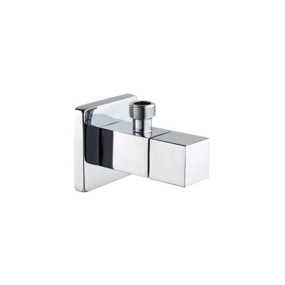 China High Qualitysquare Chrome General Polish Ceramic Angle Valve for sale