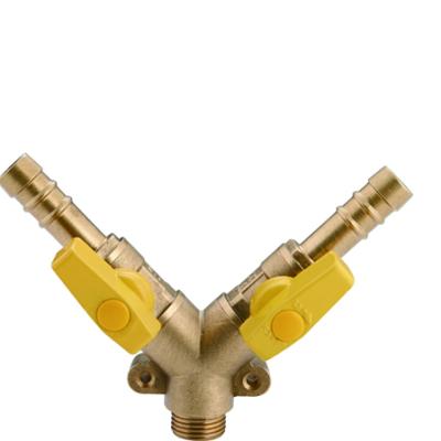 China Factory wholesale high quality brass female gas valve 2