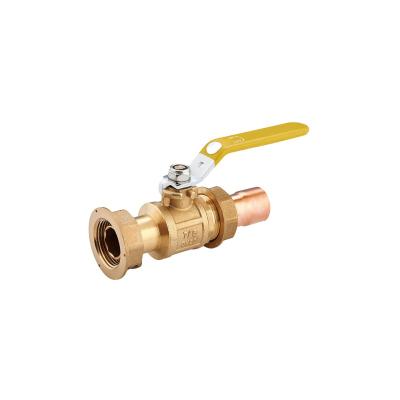 China General Gas High Quality Brass Ball Valve For Water Oil Gas for sale