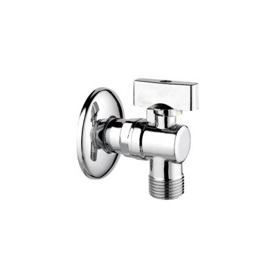 China General Brass Angle Valve With Ball With Chrome Plated for sale