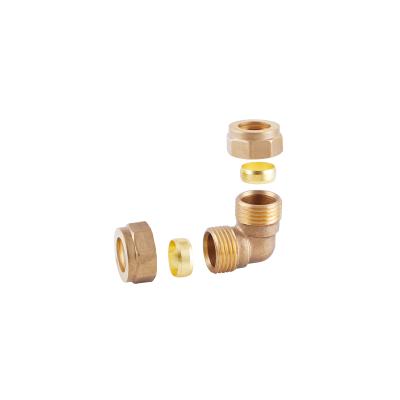 China Compression fitting for copper pipe equal for sale