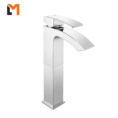 China Hot Selling Metered Faucets Stainless Steel Deck Mounted Bathroom Basin Faucet for sale