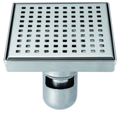 China Durable bathroom floor drain in stainless steel material for sale