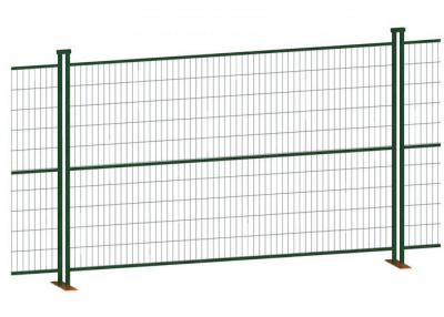 中国 Pvc Coating Secure Temporary Fencing 10ft Long Canada Standard Metal 販売のため