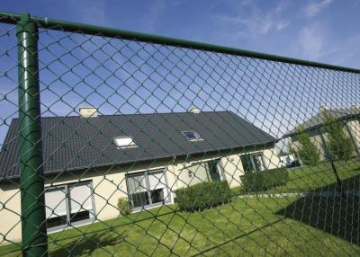 China 5ft de Hoge Omheining van de Kettingsverbinding, Groene pvc Met een laag bedekte Ijzerdraad Mesh Fence Te koop