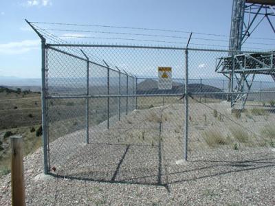 China Relação do pé 50x50mm Mesh Tower Fencing With Chain da prova 6 da podridão à venda