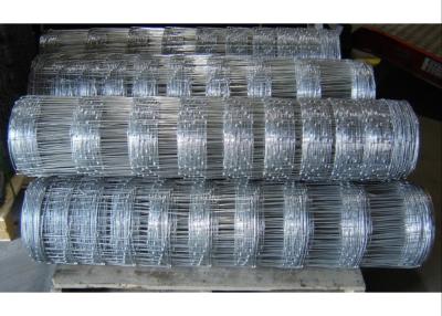 China Galvanised Rural Farm 200m Roll Woven Wire Field Fence for sale