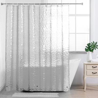 China Sustainable Shower Curtain Hot Sale Customized Easy Clean Bathroom Curtain for sale