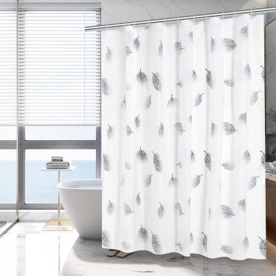 China Sustainable Wholesale Bathroom Curtain Shower Curtain In PEVA Curtains for sale