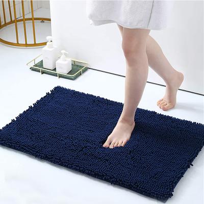 China Facoty Sustainable Bath Mat Set 2 Pieces Bath Cover Sets Anti-Slip Toilet Floor Bathroom Mat for sale