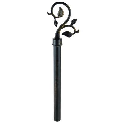 China Factory Price CLASSIC Modern Living Room Decor Home Yard Single Curtain Rod Set Curtain Pole Accessories for sale