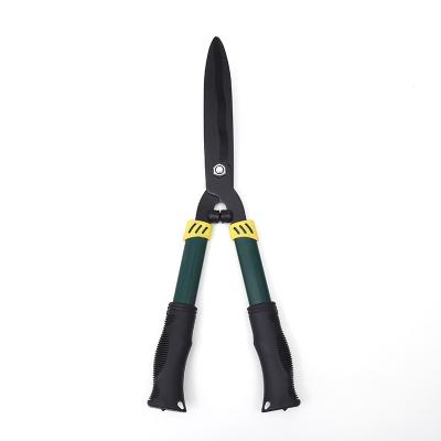 China New Anti-Slip Handle Carbon Steel Grass Trimmer ARS Sword Hedge Shear, Large Straight Shears Balancing Garden Scissors Long Handle Gardening Tools for sale