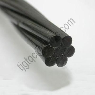 China Construction ASTM A416 HDPE Sheathed PC Steel Strand 12.7mm 9.53mm Unbonded for sale