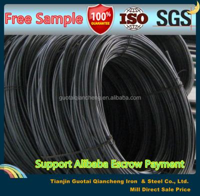 China Rope 5.5mm/6.5mm/8.0mm 1006B, 1008B, 1012B 19mnb4 hot rolled steel wire rod for sale