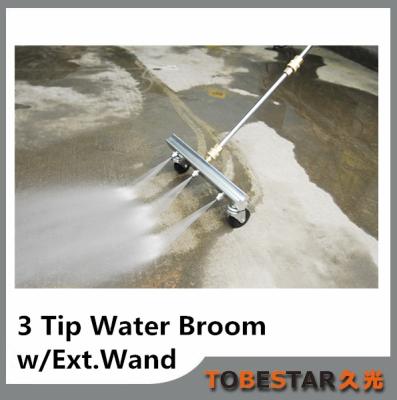 China Washing Best Selling Washer 3 Tip High Pressure Water Broom w/ext.wand for sale