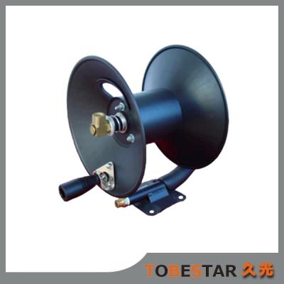 China TQH-02 Large Discount Free Standing Hose Reel Abrasion Resistant , Portable Empty Hose Reel Trolley for sale