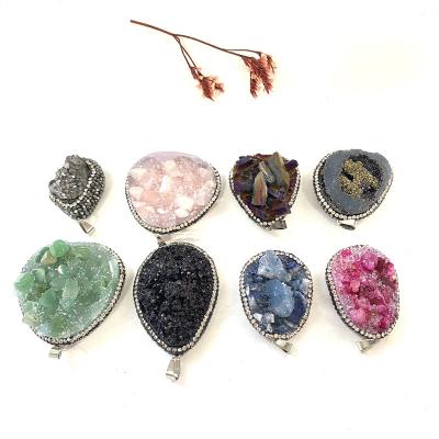 China China Wholesale Price Popular Natural High Quality Beauty Crystals Healing Stones Pendants Ornaments As Gifts For Women LSY for sale