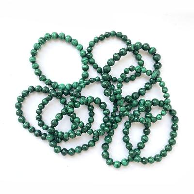 China High Quality Natural Malachite Bracelet From Europe Crystal Beaded Bracelets Healing Stones for sale