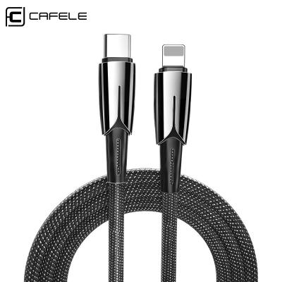 China Mobile Phone Types New Hits 18W Type C Nylon Braided Shielded PD USB Fast Charging Cable For Apple Iphone Charger for sale