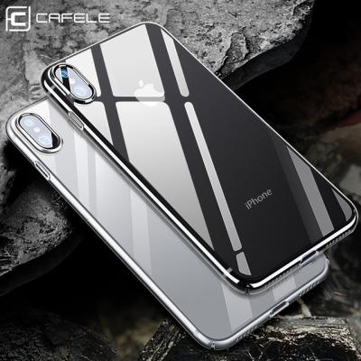 China 100% Eco-friendly Phone Case For iPhone X Case For iPhone 6/7/8/9/x Plus High Quality CAFELE TPU Cell Phone Cover Ultrathin Slim Case for sale