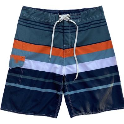 China QUICK DRY Flat Waist Mens Beachshorts Beach Pants Setting Long Bar Boardshorts Men for sale