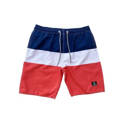 China QUICK DRY Riding Off Men's Beach Pants Seaside Quick Dry Vacation Shorts Casual Swimming Trunks for sale