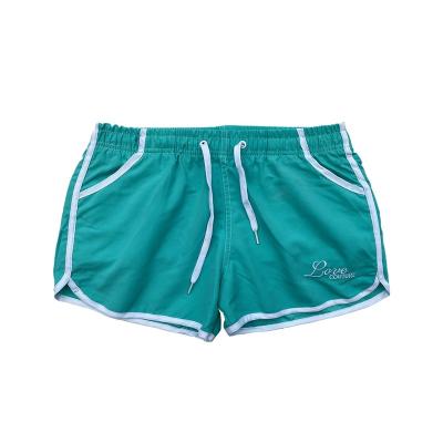 China Solid Colors QUICK DRY 100% Polyester Beach Surf Boardshorts For Women for sale