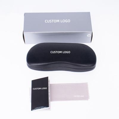 China Fashional Glass Case Set Glass Case Customized Sunglasses Glass Case Set Optical Glasses Leather Print Case for sale