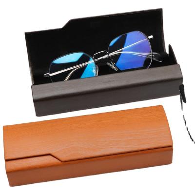 China Fashional Glasses Case Custom Logo Fashion Leather Glasses Case Sunglasses Case Optical Frame Glass Case for sale