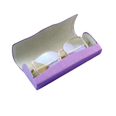 China Fashional Glass Case 2022 Best Selling Student Glasses Case Color Optical Glasses Case Glass Leather Case for sale