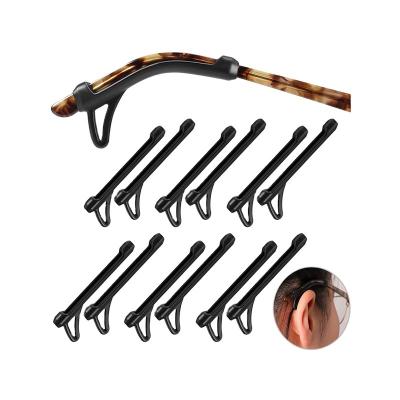 China Glasses Frame Ear Hook Glass Sleeve Silicone Metal Hanging Non-slip Glasses Sight Accessories Anti-fall Artifact for sale