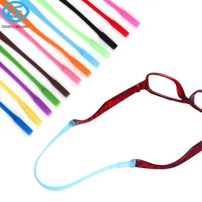 China Glasses Frame Ear Hook Silicone Glass Rope Hanging Glasses Fixed Non-slip Straps Running Glasses To Prevent Falling for sale