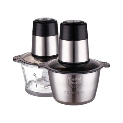 China Car Sale 2L 3L Multifunctional Household Commercial Stainless Steel Fast Safe Electric Food Chopper for sale