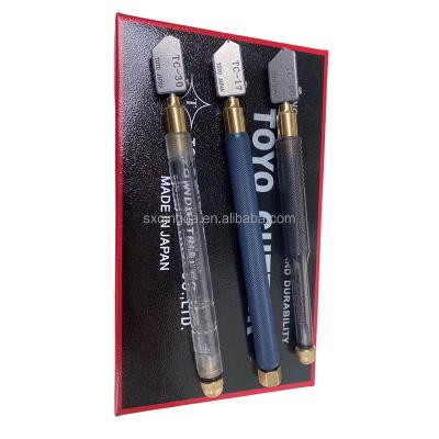 China Hot Selling Original Japan Toyo Glass Cutter TC 17 Cut Glass Cutter tc90 for Glass for sale