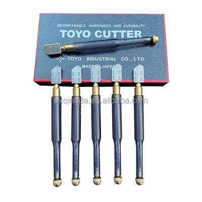 China Original high quality Japan toyo glass cutter pen 12mm toyo glass cutter technical committee 90 cut glass factory price for sale