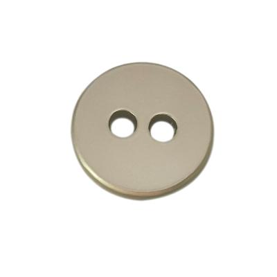 China Eco Friendly High Quality Nickel Free Custom 2 Holes Sewing Metal Shirt Buttons for sale