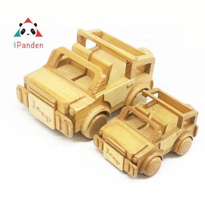 China Game of wooden toys factory direct customized shape simulation toy cars amusement wooden toys for sale