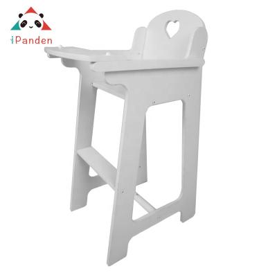 China Pretend creative game toys pretend play simulation furniture baby connection umpire chair wooden toy for sale