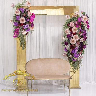 China Gorgeous High Quality Hotel Metal Backdrop / Hotel Furniture For Wedding Events for sale