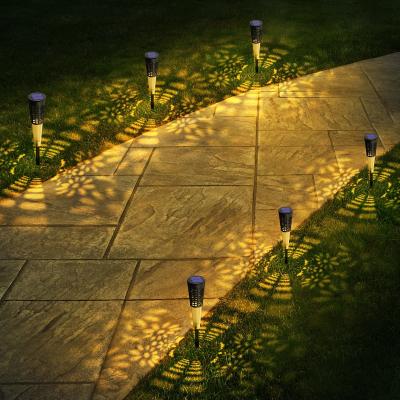 China 8Pcs Garden Sola Light Led Outdoor Lights Waterproof Solar Pathway Light for sale