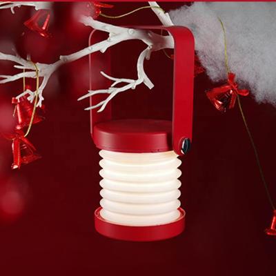 China Modern Factory Direct Wooden Handle Folding Lantern Lamp Portable Lamps Handheld Lamps for sale