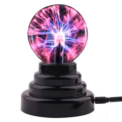 China Dropshipping 2021 3inch Touch Up Light Up Toys Nursery Night Light Gift Lamp Plasma Ball for sale