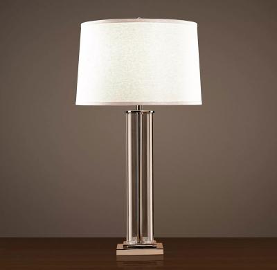 China Portable Light Crystal Table Lamp 2021 LED Modern Luxury Bedroom Reading Lamp Night Light for sale