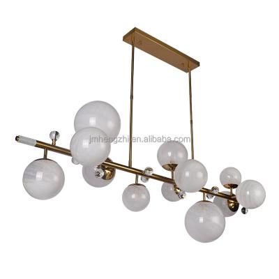 China Modern Simple Modern Nordic Personality Chandelier Restaurant Chandelier Bedroom Restaurant Bar Magic Bean Lamps for sale