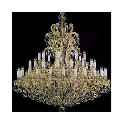 China Traditional Maria Theresa Chandeliers Customized Luxury Lights Crystal For Hotel Lobby Decoration Pendant for sale