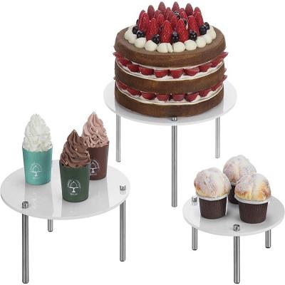 China Viable Acrylic Material Cake Stand Round Round Cooling Display Bestseller Cooling Rack For Cakes for sale