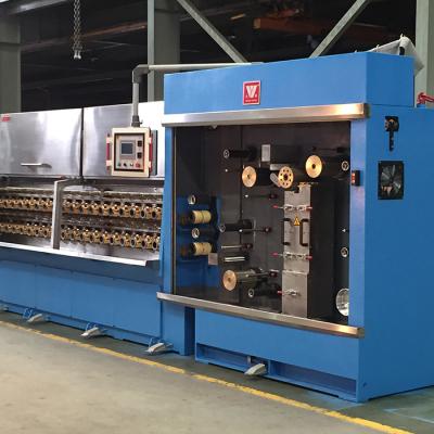 China Al Wire Cable Drawing Double 16 Wire Drawing Production Line Machine for sale