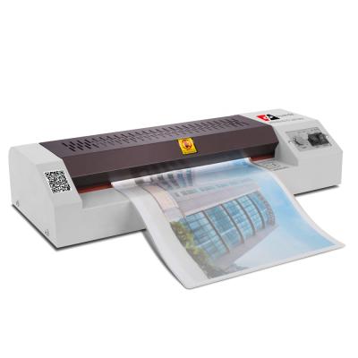 China Huanda HD-32020 A3 Laminating Machine A4 Size 50KTYZ 475mm/min Pocket Laminators Hot Laminating Machine A3 for sale