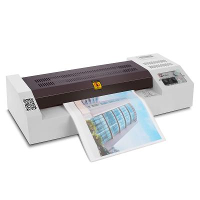 China 2021 New China Hot Roll Laminating A3 A4 Model HD-320D With LCD Screen Handheld A3 Laminating Machine for sale